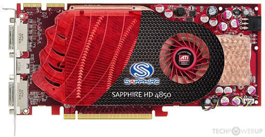 Sapphire HD 4850 Image