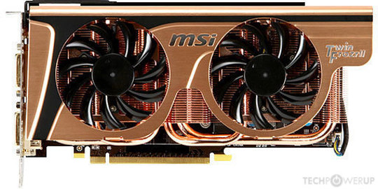 MSI GTX 465 Golden Edition Image