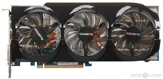 GIGABYTE HD 7970 WindForce 3X OC Image
