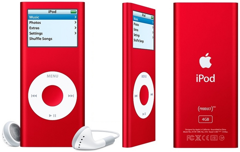 ipod 4gb. The 4GB iPod nano has the same