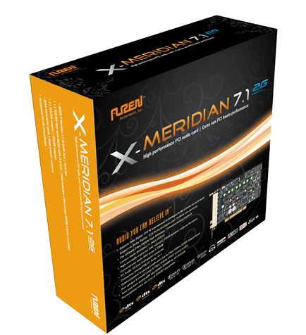 Звуковая карта Auzentech X-Meridean 7.1 2G