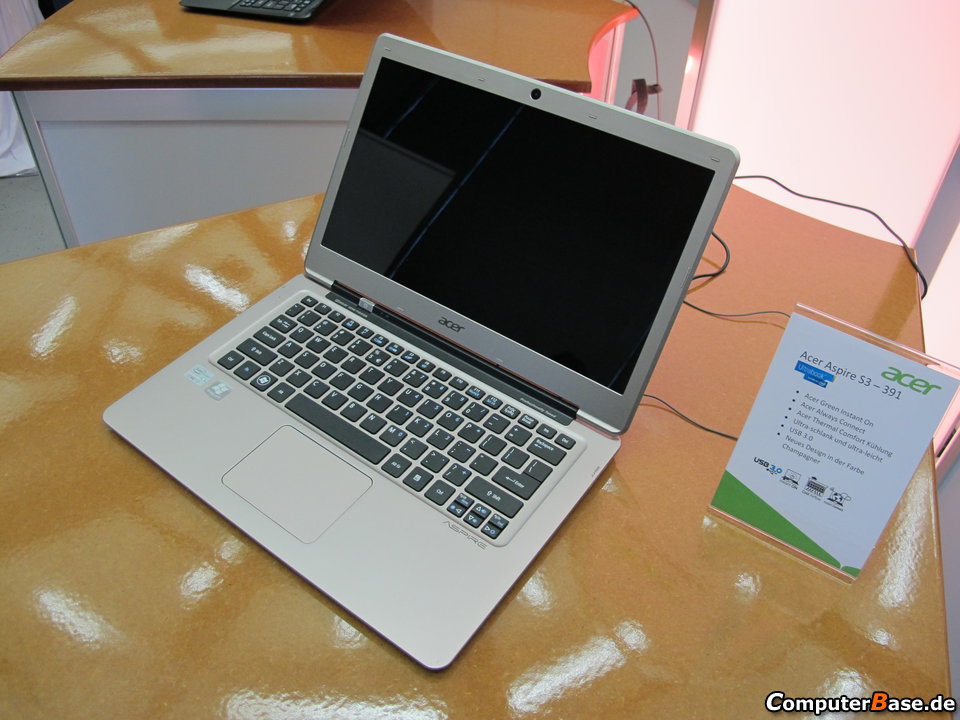 acer aspire s3 391 драйвера скачать
