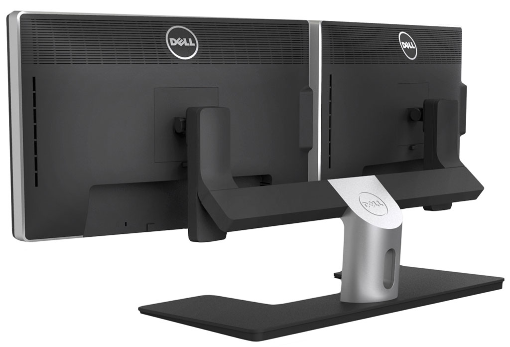Monitor] 2x Dell Ultrasharp U2412M with MDS14 Dual Monitor Stand $ 