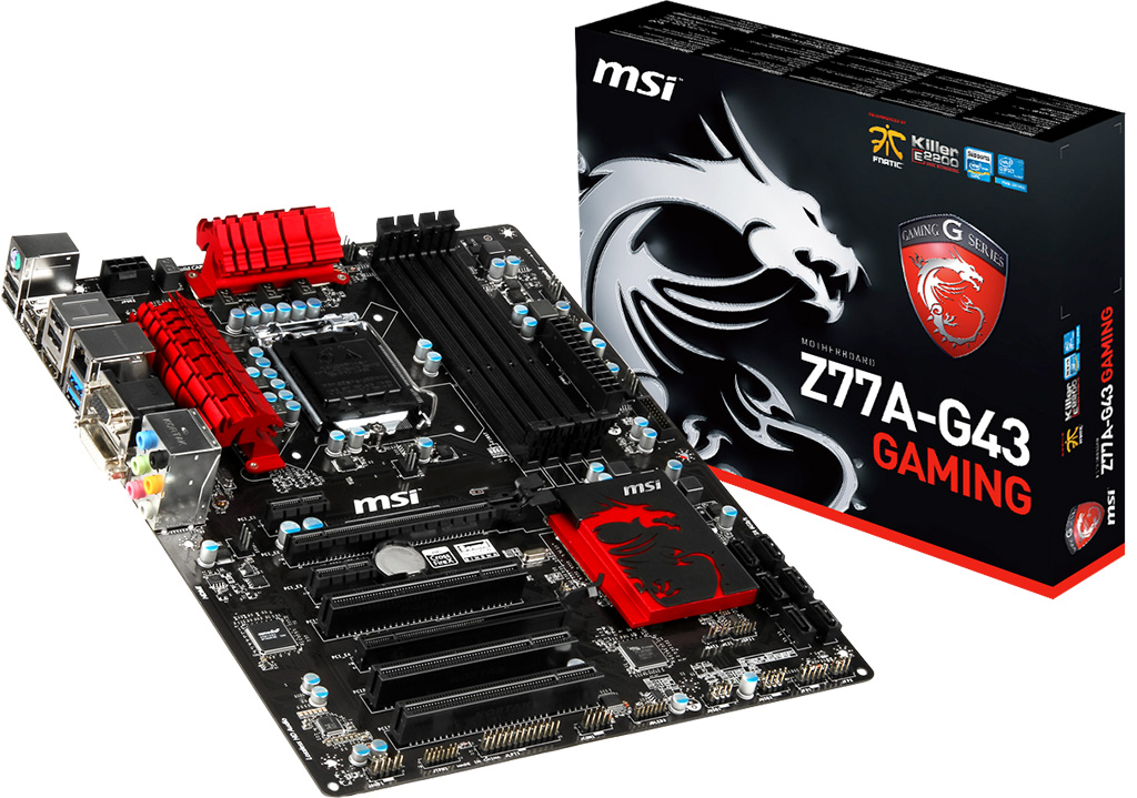 MSI Announces Gaming Series Motherboards Market Availability