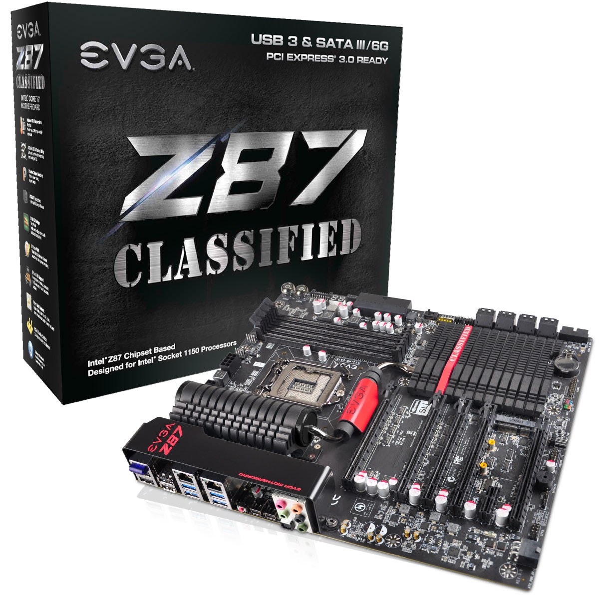 新主板~EVGA Z87 - CPU \/ 内存 \/ 主板 \/ 超频 -