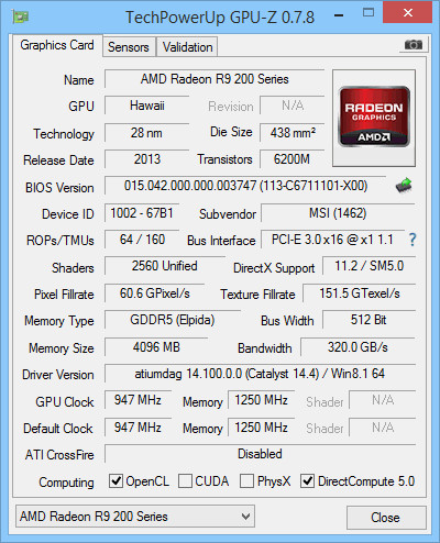 GPU-Z Graphics Card GPU Information Utility