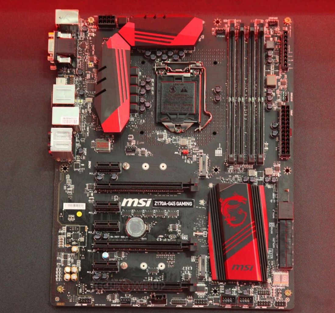 MSI Next Generation GAMING Motherboards Pictured | techPowerUp