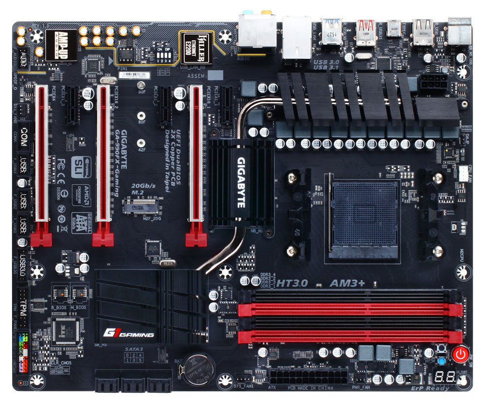 GIGABYTE Unveils the 990FX-Gaming Socket AM3+ Motherboard | techPowerUp
