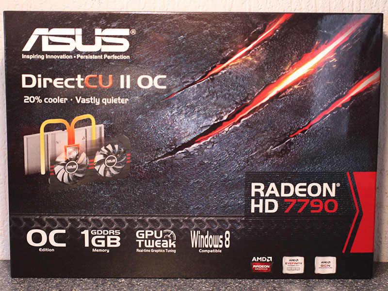 Обзор и тест ASUS Radeon HD 7790 DirectCU II OC