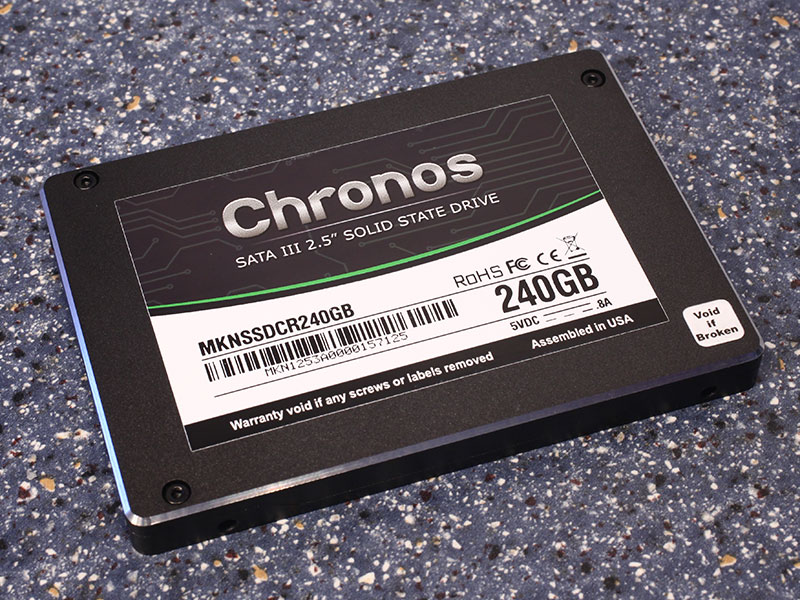 Тест SSD Mushkin Chronos 240ГБ