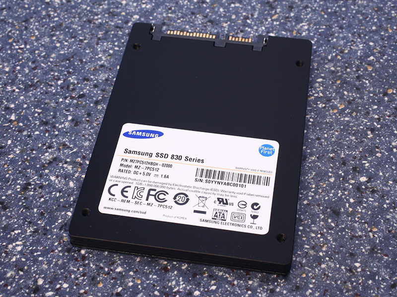 Тест SSD Samsung 830 серии (830 Series) 512ГБ