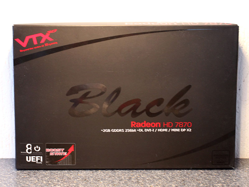 Обзор и тест VTX3D Radeon HD 7870 Black (Tahiti LE)