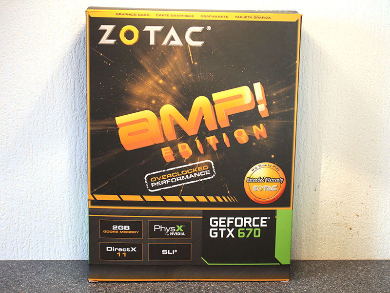 Обзор и тест Zotac GeForce GTX 670 AMP! Edition