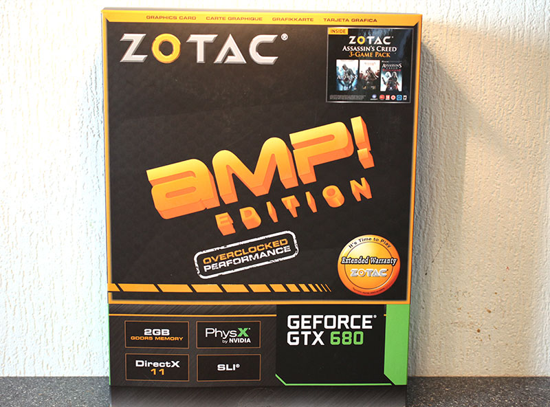 Обзор и тестирование видеокарты Zotac GeForce GTX 680 AMP! Edition