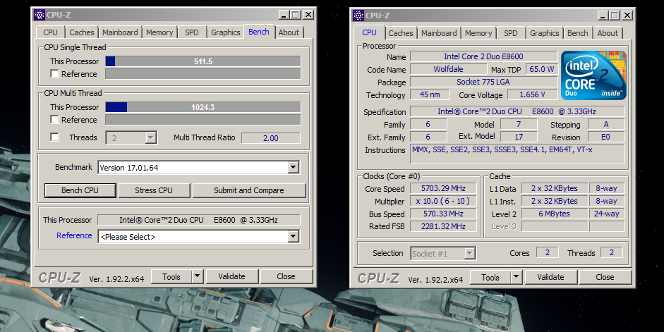 Intel Core i7 14700KF @ 5586.34 MHz - CPU-Z VALIDATOR