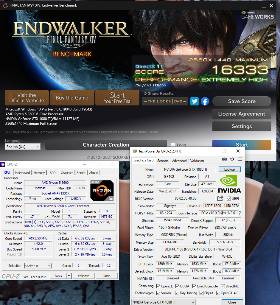 Final Fantasy 14: Endwalker PC performance report - Graphics card benchmarks