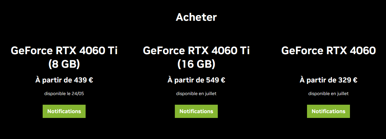 NVIDIA GeForce RTX 4060 Ti and RTX 4060 Final Specs, Performance, and ...