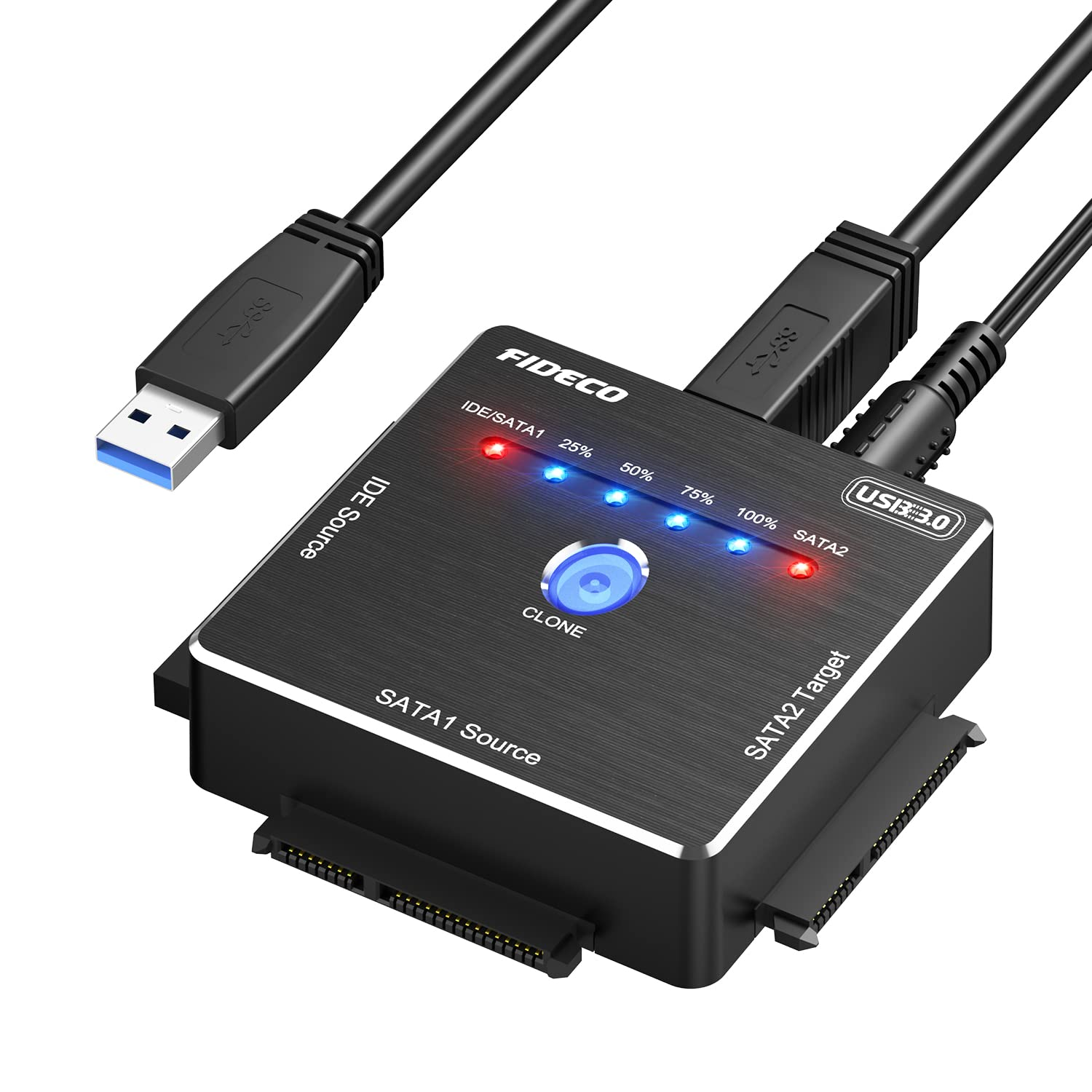 Mickey: FIDECO USB 3.0 to SATA or IDE Adapter, Hard Drive Adapter for 2.5 or 3.5 inches... [​IMG]