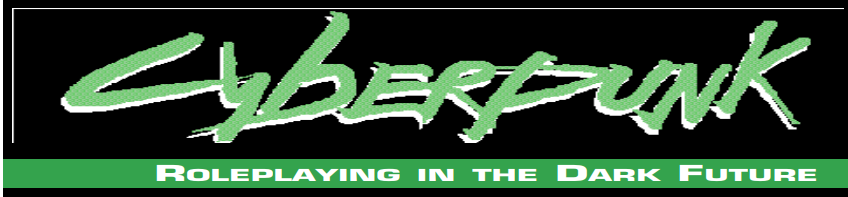 Logo from the Cyberpunk v3.0 rulebook