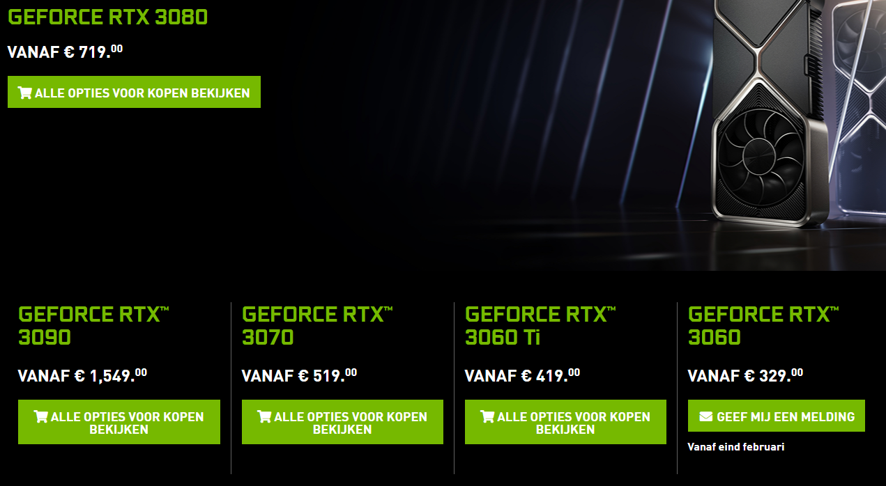 slette hypotese Bulk NVIDIA No Longer Lists GeForce RTX 3000 Series Founders Edition Cards in  Europe | TechPowerUp Forums