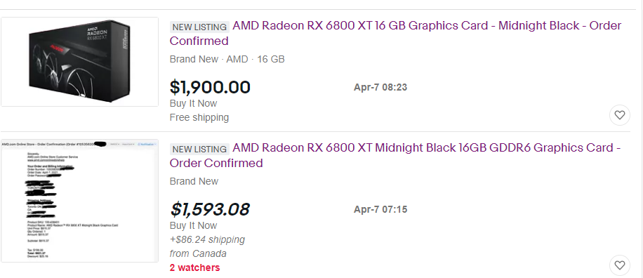 AMD Radeon RX 6800 XT Midnight Black Edition Graphics Card - US