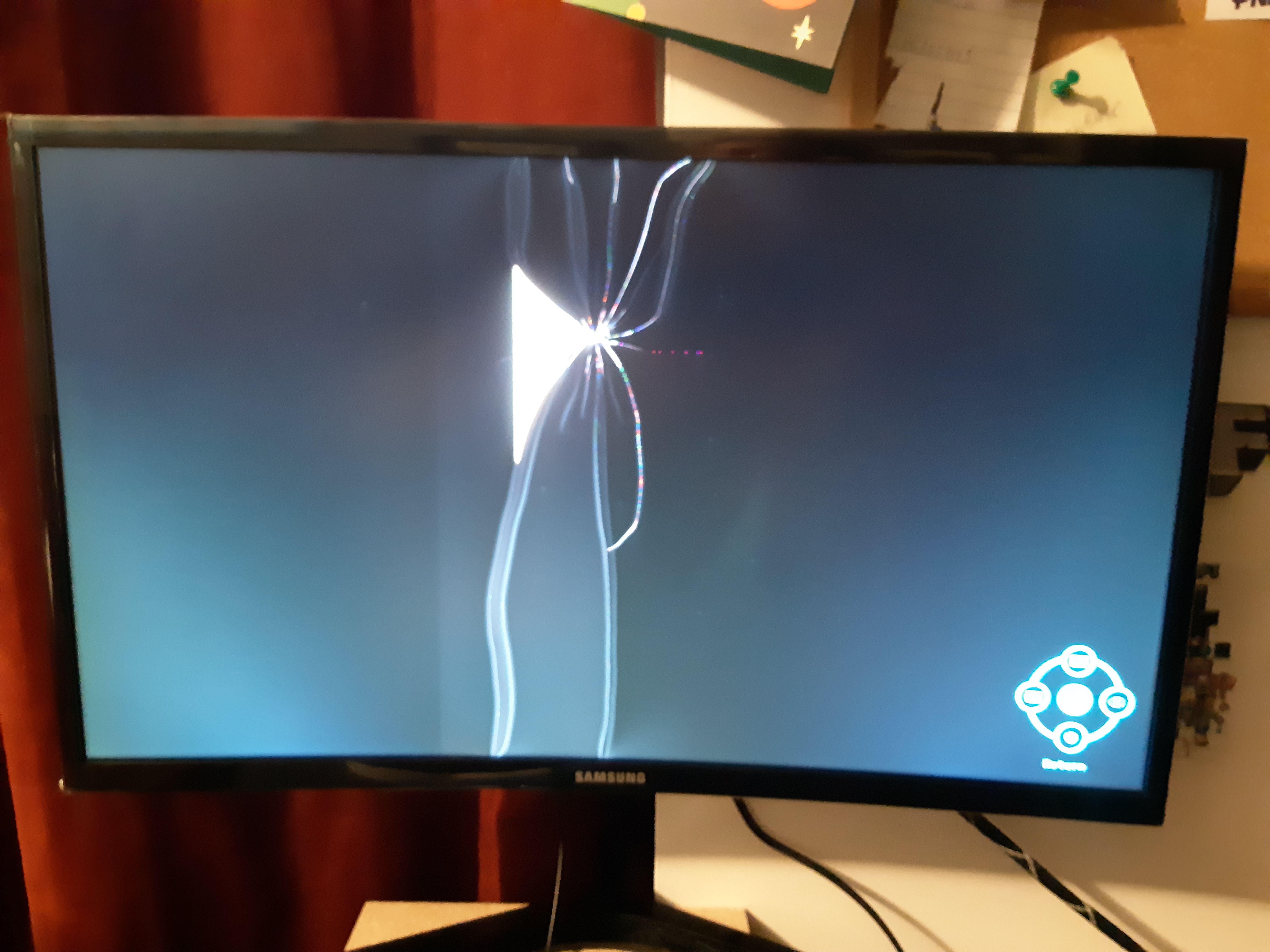 Broken Samsung Curved Gaming Monitor Techpowerup Forums