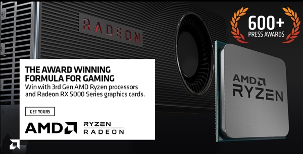 Mickey: Ryzen 3000 and RX 5000 have won more than 600 media awards worldwide [​IMG]