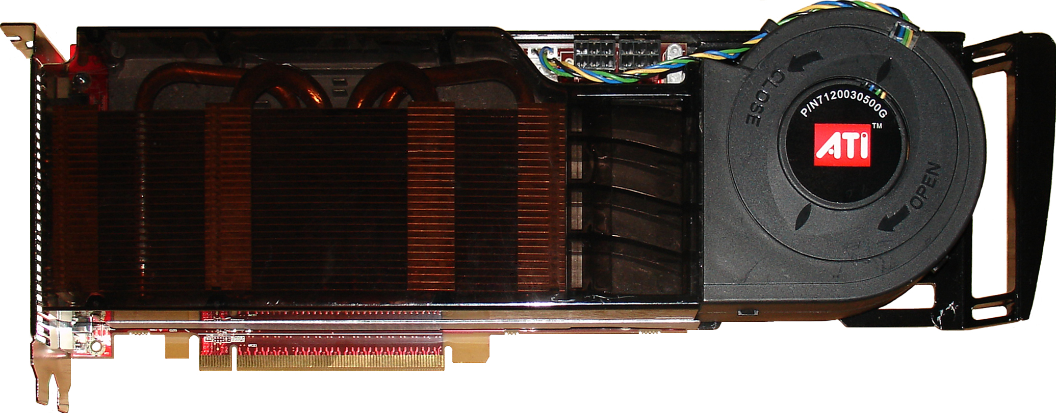 ATi Radeon HD 2900 XTX PCI-E 512MB 512Bit GDDR3 Rev_A0 0639 Engineering Sample top (1).JPG