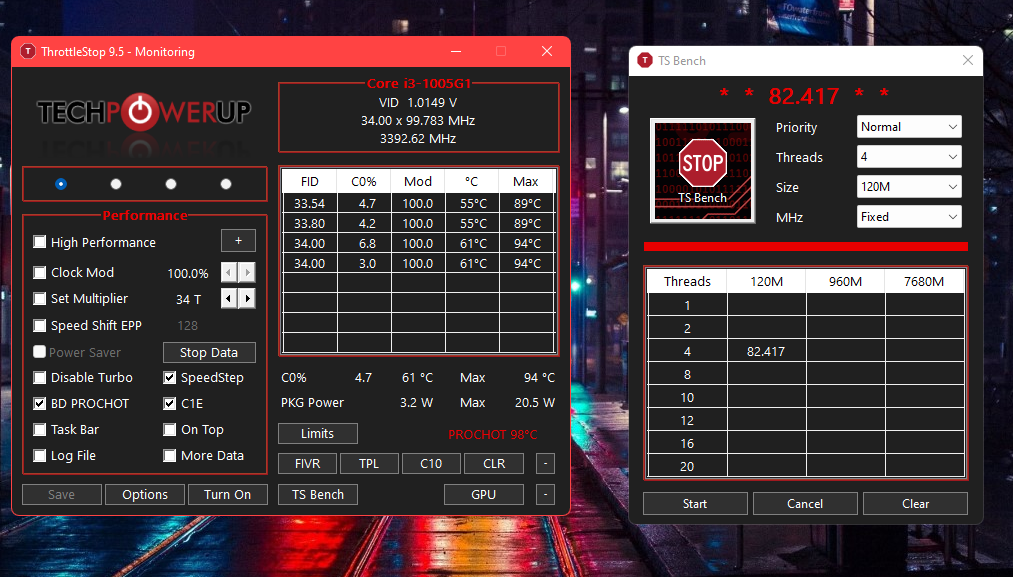 Mickey: Lenovo M14L-256 CPU I3-1005G1 GHz spikes up and down [​IMG]