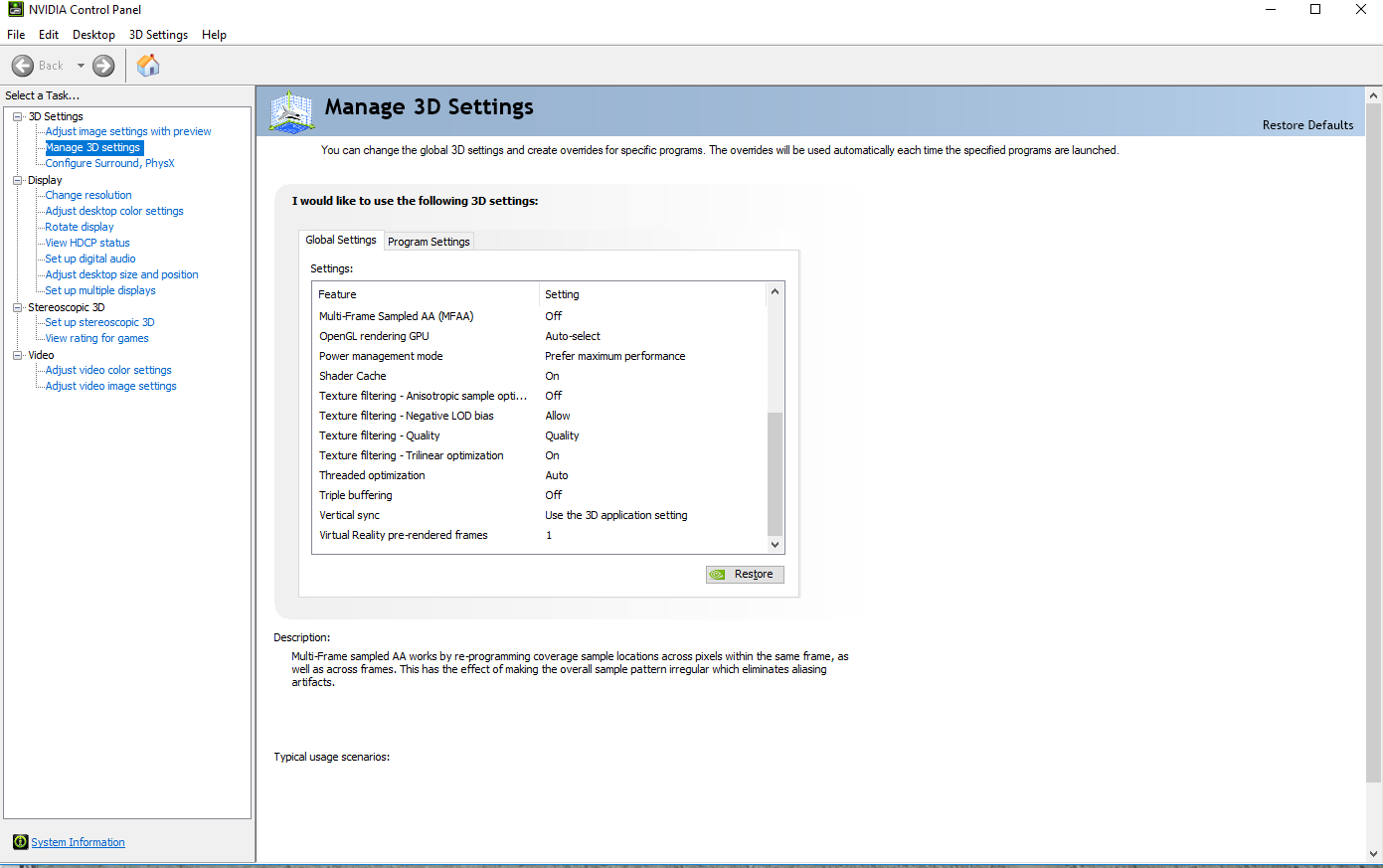 Управление параметрами 3d для игр. 2) NVIDIA Control Panel. NVIDIA settings. Настройка панели управления NVIDIA. Панель управления NVIDIA Dota 2.