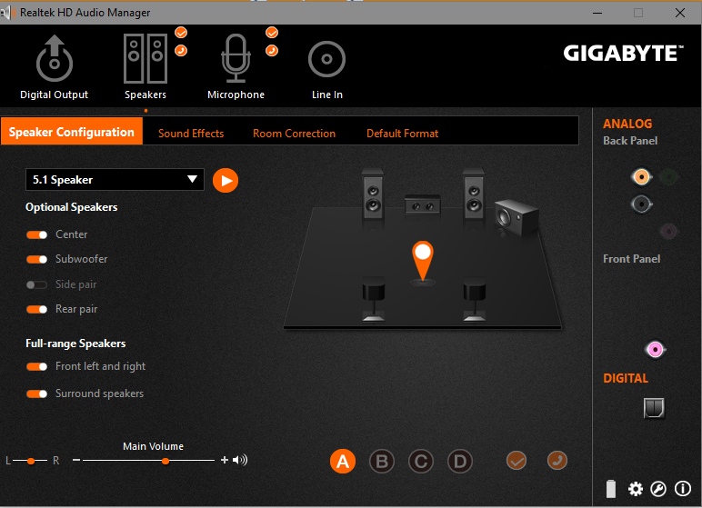 Драйвера realtek audio. Диспетчер реалтек Gigabyte. Realtek для материнской платы Gigabyte. Реалтек HD Audio диспетчер. Gigabyte программа для звука.