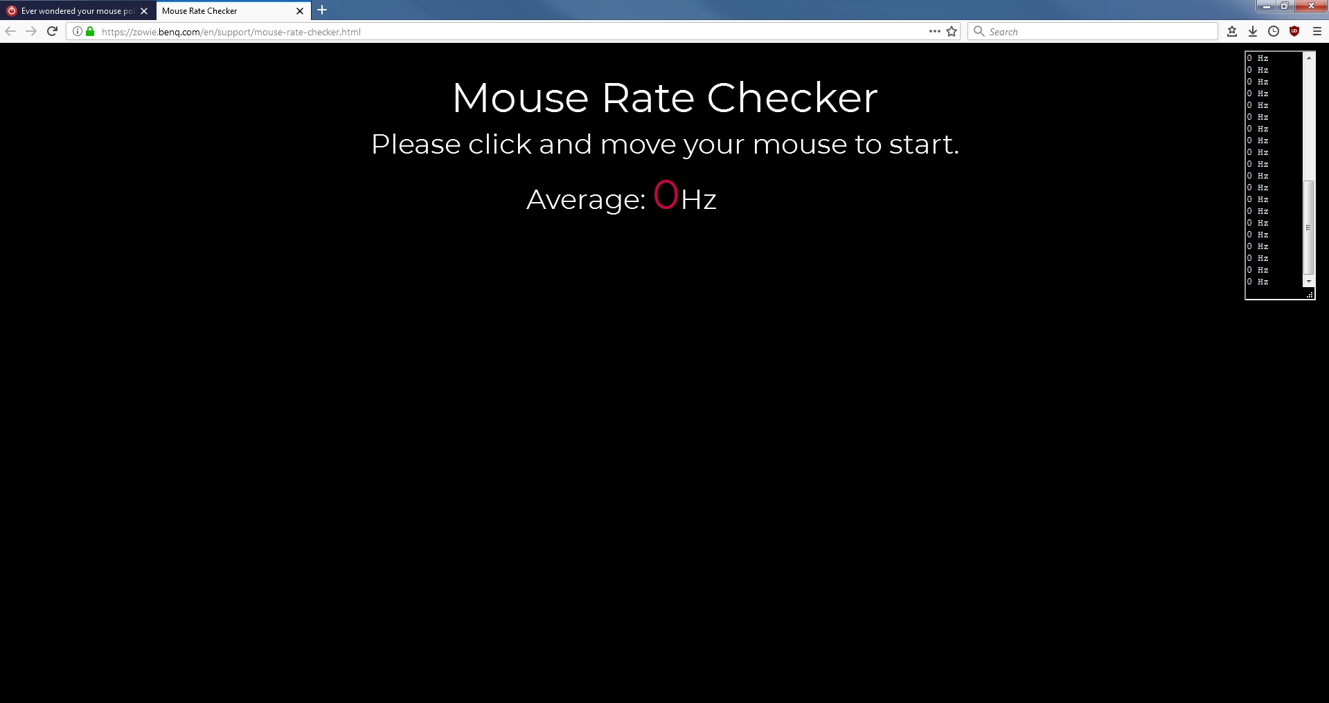 Transport Relative size Customer Ever wondered your mouse polling rate without software installed? |  TechPowerUp Forums