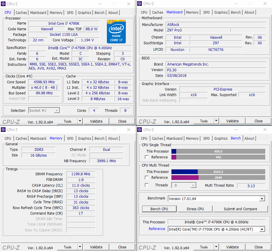 Intel Core i7 14700KF @ 5586.34 MHz - CPU-Z VALIDATOR