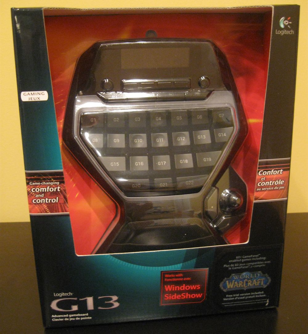 Etablering permeabilitet Uden for Logitech G13 Advanced Gameboard [unboxing and mini-review] | TechPowerUp  Forums