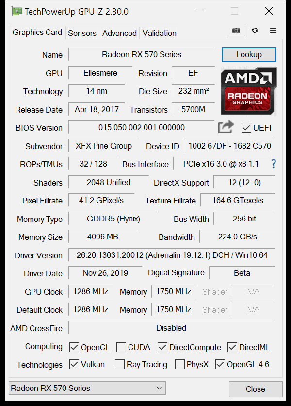 Rx 570 Stable Driver Techpowerup Forums