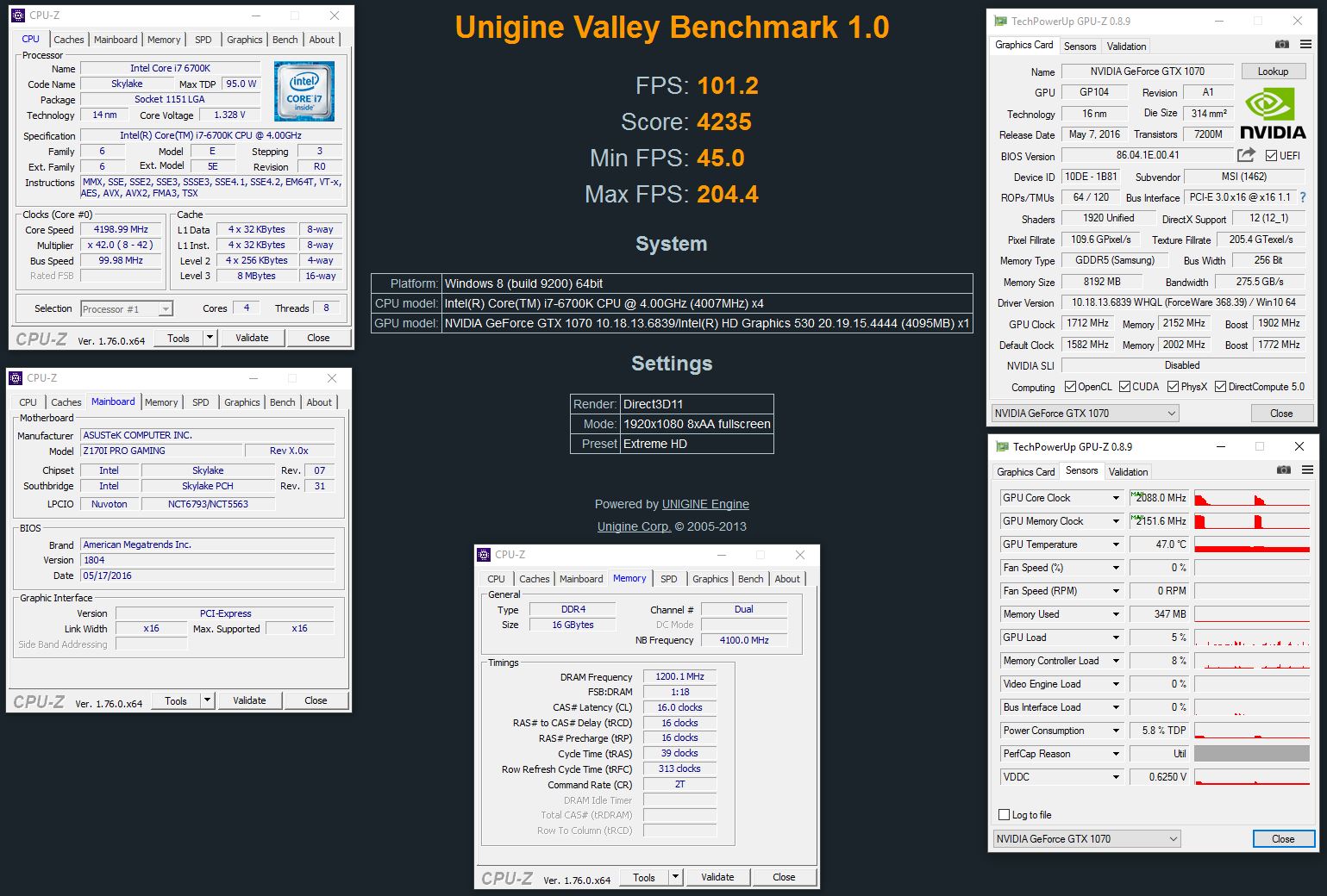 MSI GTX 1070 OC Valley benchmark.jpg