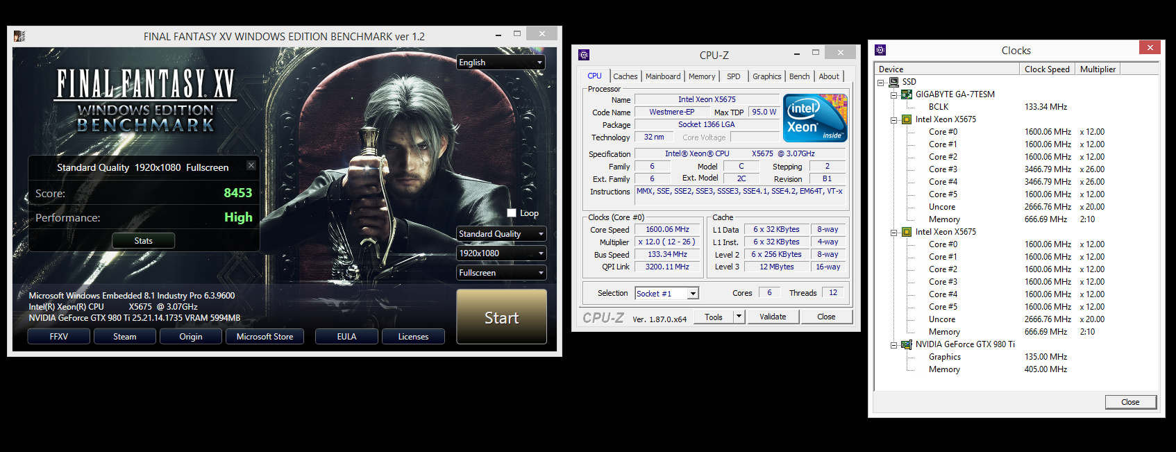 natr0n Final Fantasy XV Benchmark dual xeon 5675 with 980ti.PNG