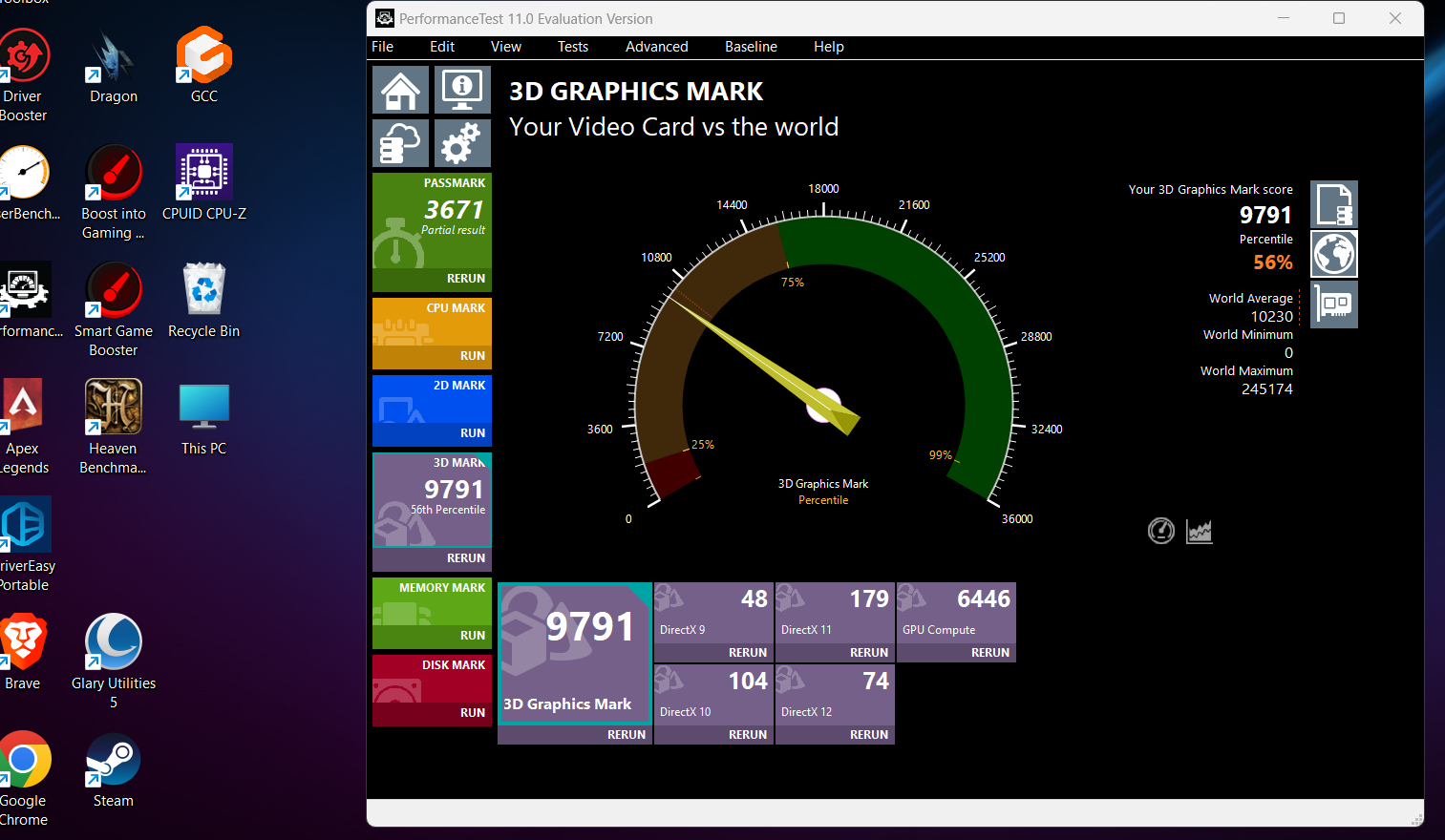 Screenshot 2023-05-14 6650 XT PASSMARK RESULT WITH SMART ACCESS MEMORY DISABLED IMAGE.png