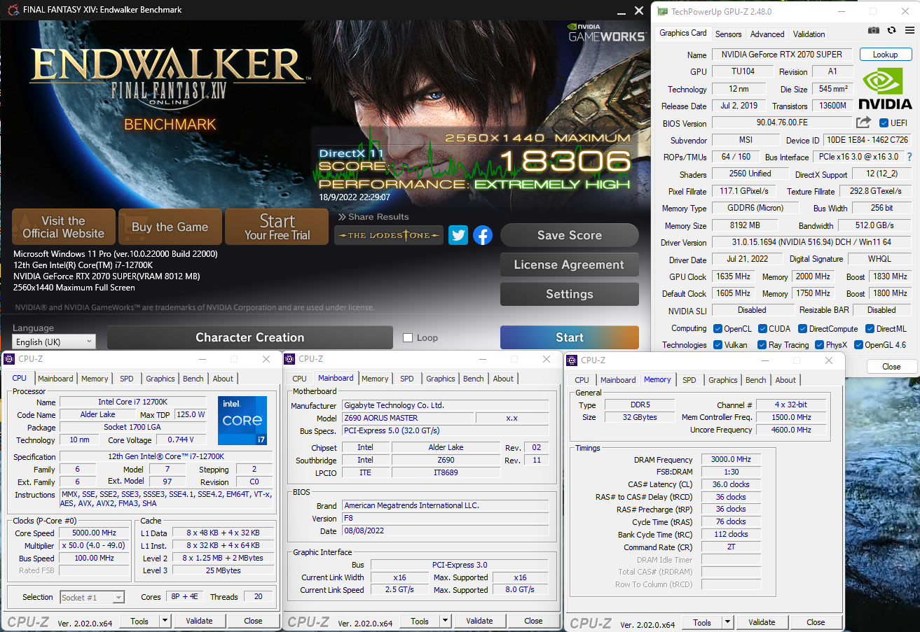 Screenshot FFXIV benchmark gpu mem OC CPU stock.png