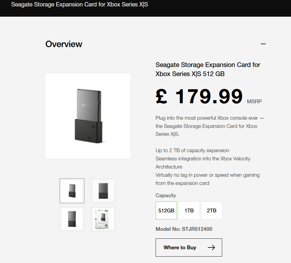 The 1TB Seagate Storage Expansion Card for Xbox is down to its  lowest-ever-price