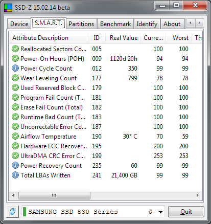 SSD-Z: Information tool for Solid State Drives and other disk | TechPowerUp Forums