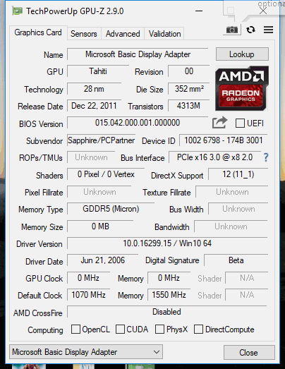 Crónico enfermo Asociación Sapphire R9 280X vapor X no display | Page 3 | TechPowerUp Forums