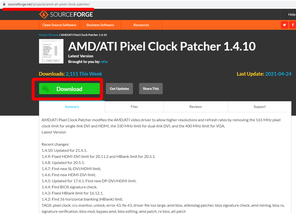 Amd ati pixel clock. Патчер для AMD видеокарт. AMD/ATI Pixel Clock Patcher. Программа. ATI Pixel Clock Patcher.