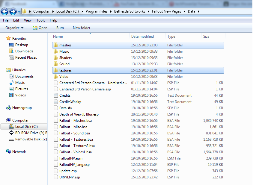 New file data. Директория Fallout 3. Как выглядят файлы конфигурации. Data files Fallout 3. Вегас папки.