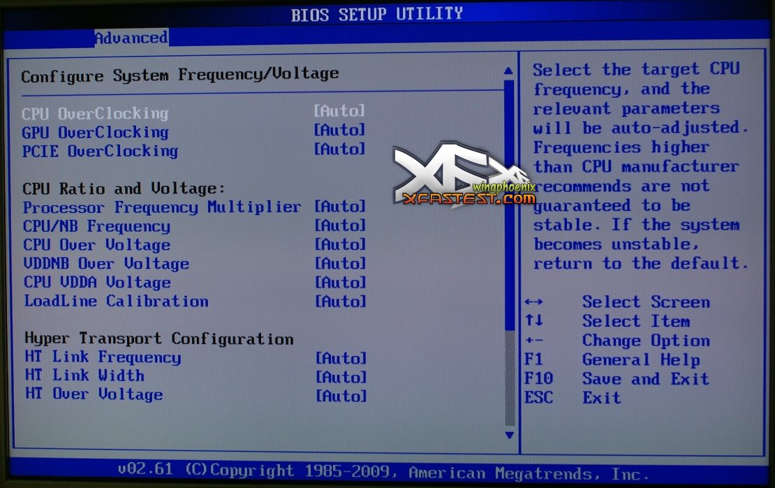 Press F10 and save BIOS Restart and enter bios, you can see cpu is Phenom I...