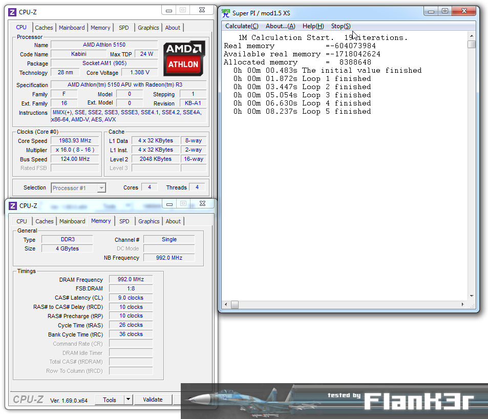 AMD Kabini Athlon 5150 1.6 GHz - something for enthusiast