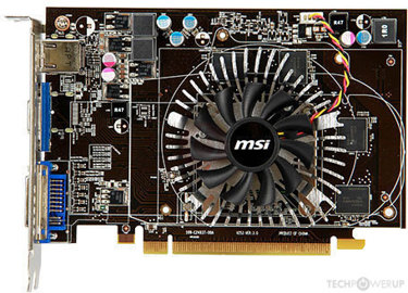 MSI HD 6670 Single Fan V3 Image