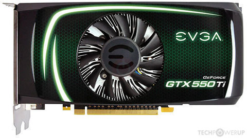 EVGA GTX 550 Ti Exclusive Superclocked 2 GB Image