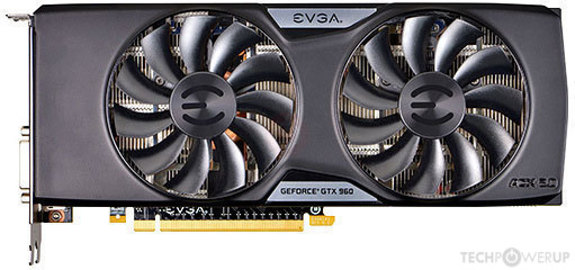 EVGA GTX 960 SuperSC ACX 2.0+ Image