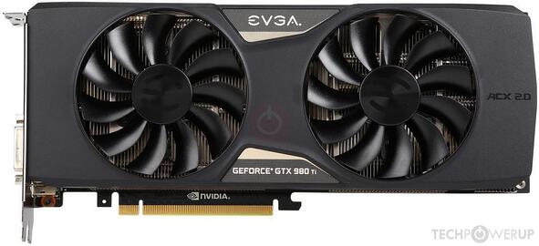 EVGA GTX 980 Ti SuperClocked+ ACX 2.0+ Image